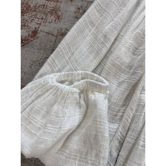 L Space Puff Sleeved Cover-Up Mini Dress Womens Size M - Picture 9 of 9